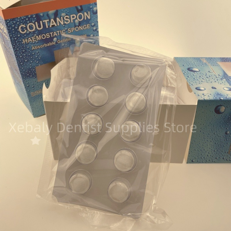 Medical X - 2x50 قطعة/صندوق إسفنجة إرقاء الأسنان الكولاجين